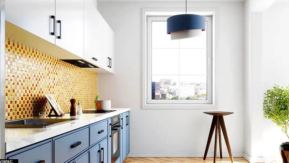 Hotte Casquette Aspirante Silencieuse - 80 cm - 330 m3/h - HADARIO - Noir