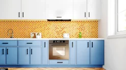 Hotte Casquette Aspirante Silencieuse - 80 cm - 330 m3/h - HADARIO - Noir