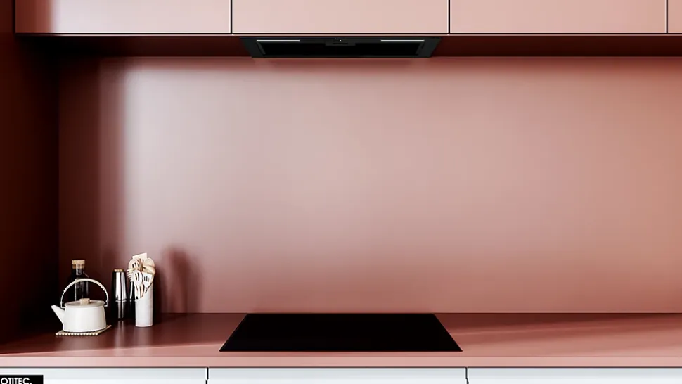 Hotte Casquette Aspirante Silencieuse - 60 cm - 445 m3/h - PIMOTION GEST - Noir