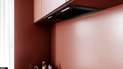 Hotte Casquette Aspirante Silencieuse - 60 cm - 445 m3/h - PIMOTION GEST - Noir