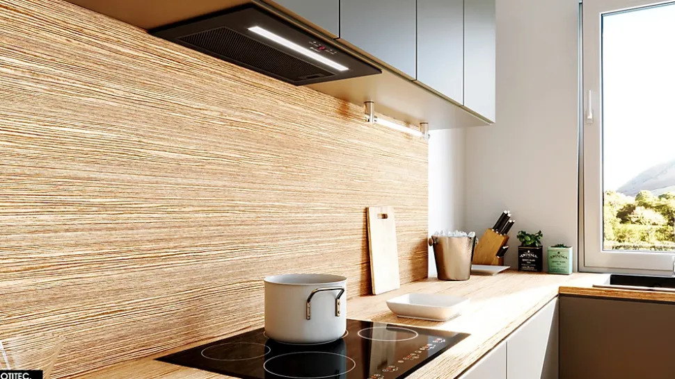 Hotte Casquette Aspirante Silencieuse - 60 cm - 575 m3/h - AGENDERO - Noir