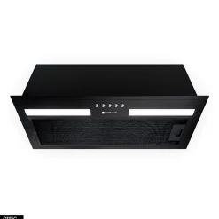 Hotte Casquette Aspirante Silencieuse - 60 cm - 320 m3/h - HADARIO - Noir