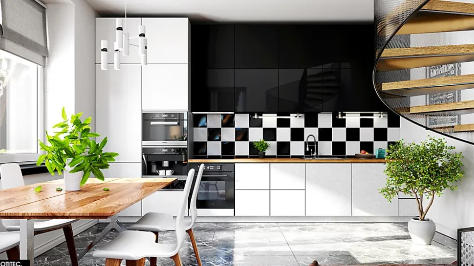 Hotte Casquette Aspirante Silencieuse - 60 cm - 320 m3/h - HADARIO - Blanc