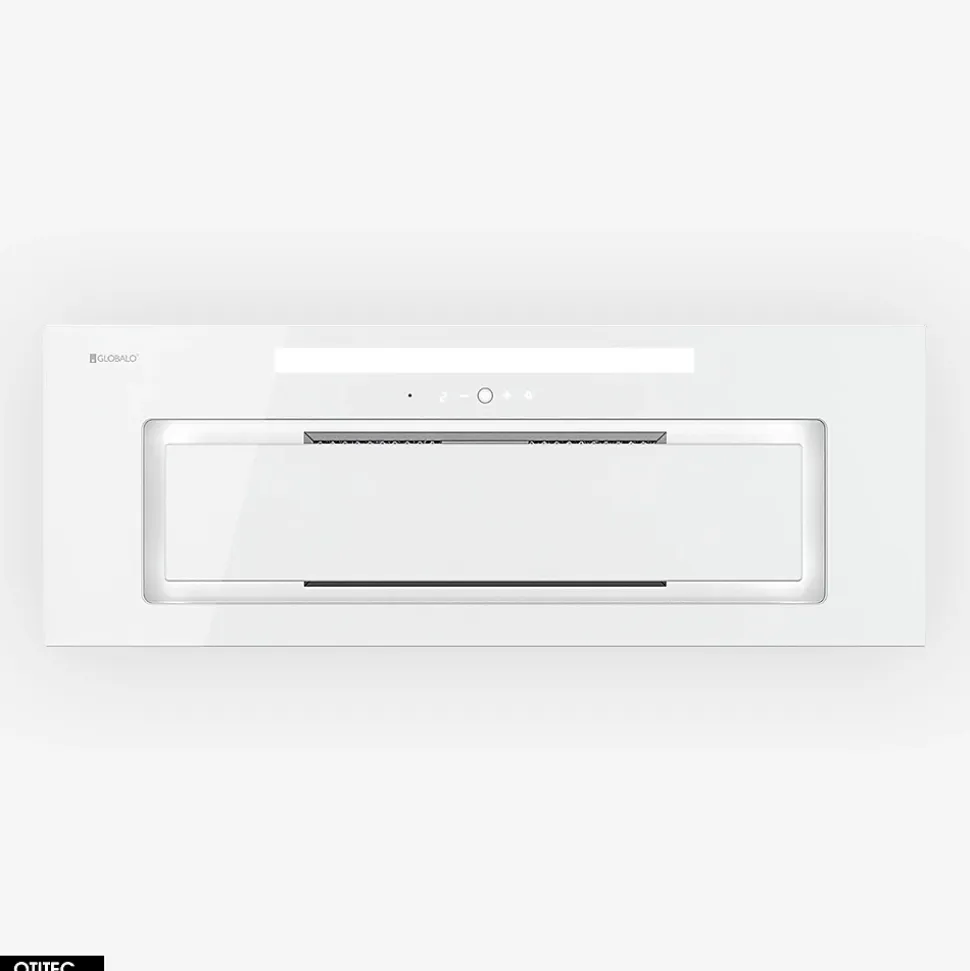 Hotte Casquette Aspirante Silencieuse - 80 cm - 510 m3/h - LOTEO - Blanc