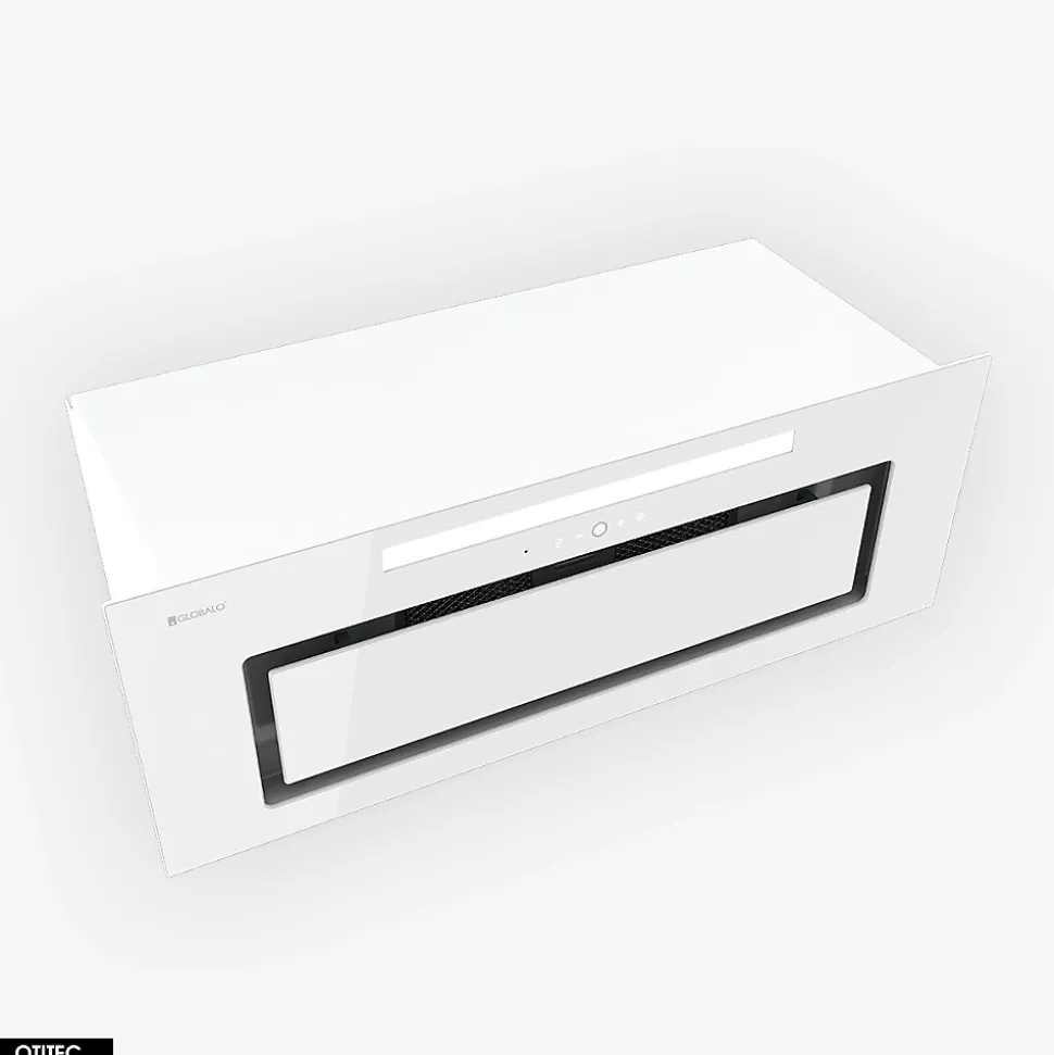 Hotte Casquette Aspirante Silencieuse - 80 cm - 510 m3/h - LOTEO - Blanc