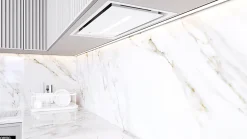 Hotte Casquette Aspirante Silencieuse - 60 cm - 720 m3/h - PINELIO - Blanc