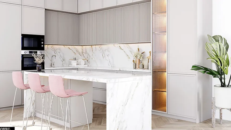 Hotte Casquette Aspirante Silencieuse - 60 cm - 720 m3/h - PINELIO - Blanc