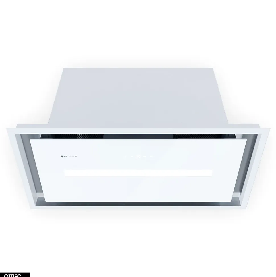 Hotte Casquette Aspirante Silencieuse - 60 cm - 720 m3/h - PINELIO - Blanc