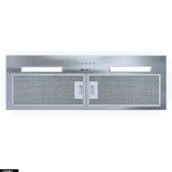Hotte Casquette Aspirante Silencieuse - 80 cm - 330 m3/h - HADARIO - Inox