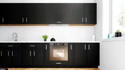 Hotte Casquette Aspirante Silencieuse - 80 cm - 330 m3/h - HADARIO - Inox