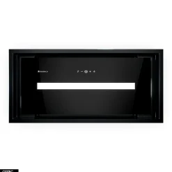 Hotte Casquette Aspirante Silencieuse - 60 cm - 720 m3/h - PINELIO - Noir