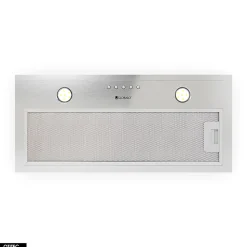 Hotte Casquette Aspirante Silencieuse - 60 cm - 320 m3/h - DELICO - Inox