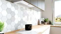 Hotte Casquette Aspirante Silencieuse - 60 cm - 575 m3/h - AGENDERO - Blanc