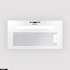 Hotte Casquette Aspirante Silencieuse - 60 cm - 575 m3/h - AGENDERO - Blanc