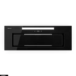 Hotte Casquette Aspirante Silencieuse - 80 cm - 510 m3/h - LOTEO - Noir