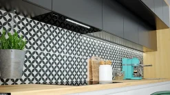 Hotte Casquette Aspirante Silencieuse - 80 cm - 510 m3/h - LOTEO - Noir