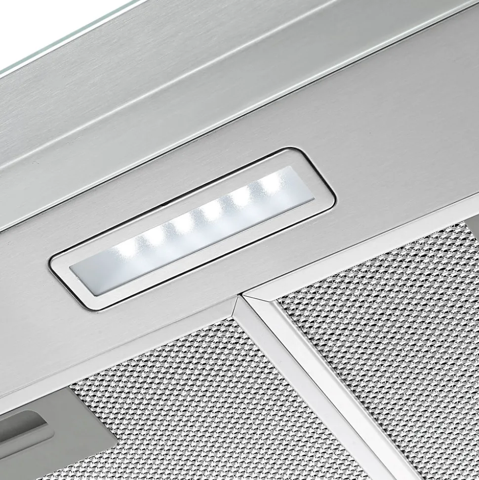 Hotte casquette inox avec visière NNVHS60EU, 60 cm