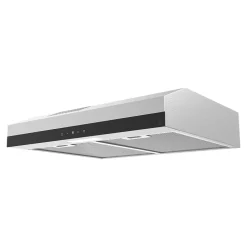 Hotte casquette inox GoodHome GH60VUK, 60 cm