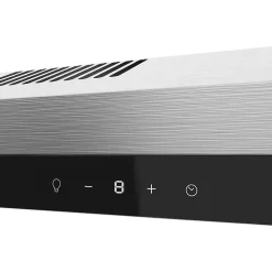 Hotte casquette inox GoodHome GH60VUK, 60 cm