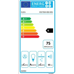 Hotte cuisine Elica encastrable FOLD noir 80 cm