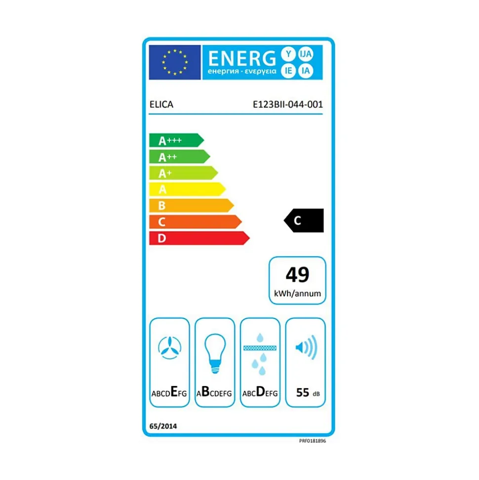 Hotte cuisine Elica encastrable CIAK 2.0 - 60 cm