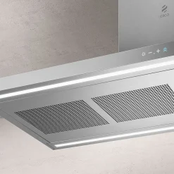 Hotte cuisine Elica îlot THIN ISLAND inox 120cm