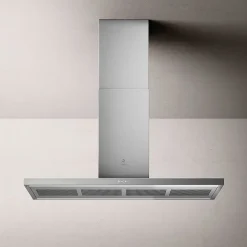 Hotte cuisine Elica îlot THIN ISLAND inox 120cm