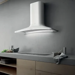 Hotte cuisine Elica murale SWEET blanc - version extraction