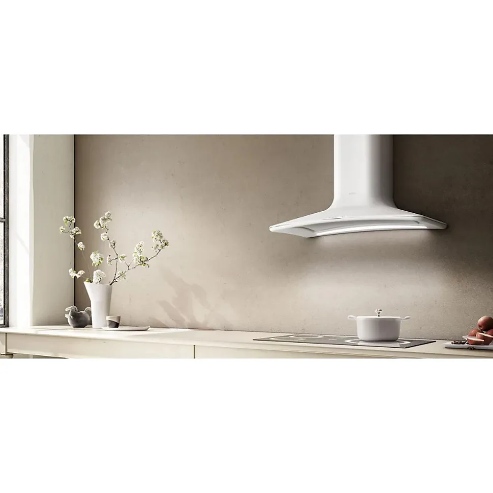 Hotte cuisine Elica murale SWEET blanc - version extraction