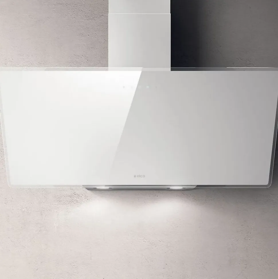 Hotte cuisine Elica murale SHIRE blanc 90 cm