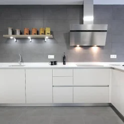 Hotte cuisine Elica murale STRIPE LUX inox 90 cm