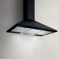Hotte cuisine Elica murale MISSY noir 90 cm