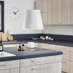 Hotte cuisine Elica suspendue inox blanc JUNO 50 cm - Nouvelle version