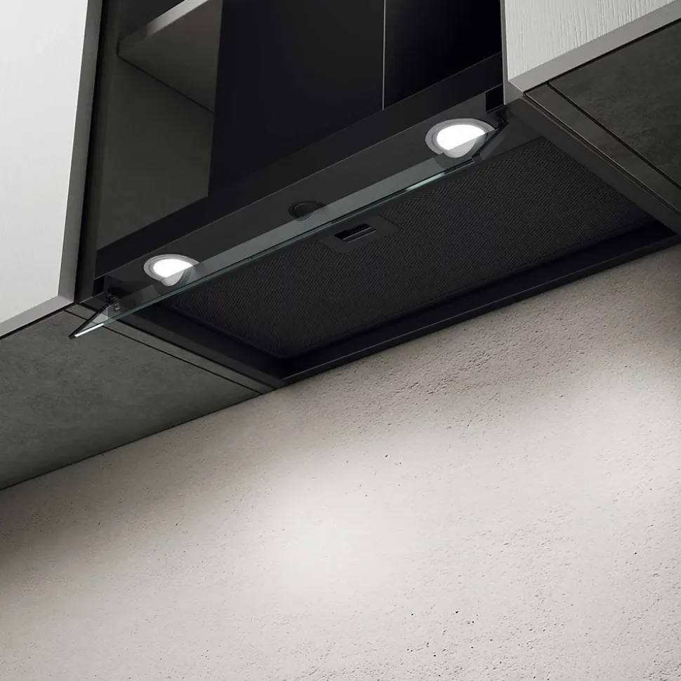 Hotte cuisine encastrable Elica BOXIN noir mat 60 cm