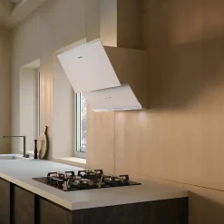 Hotte cuisine murale Silverline FARO blanc 60 cm