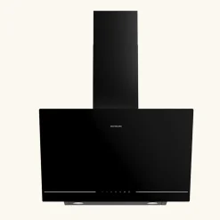 Hotte cuisine murale Silverline EVORA noire connectée 90 cm