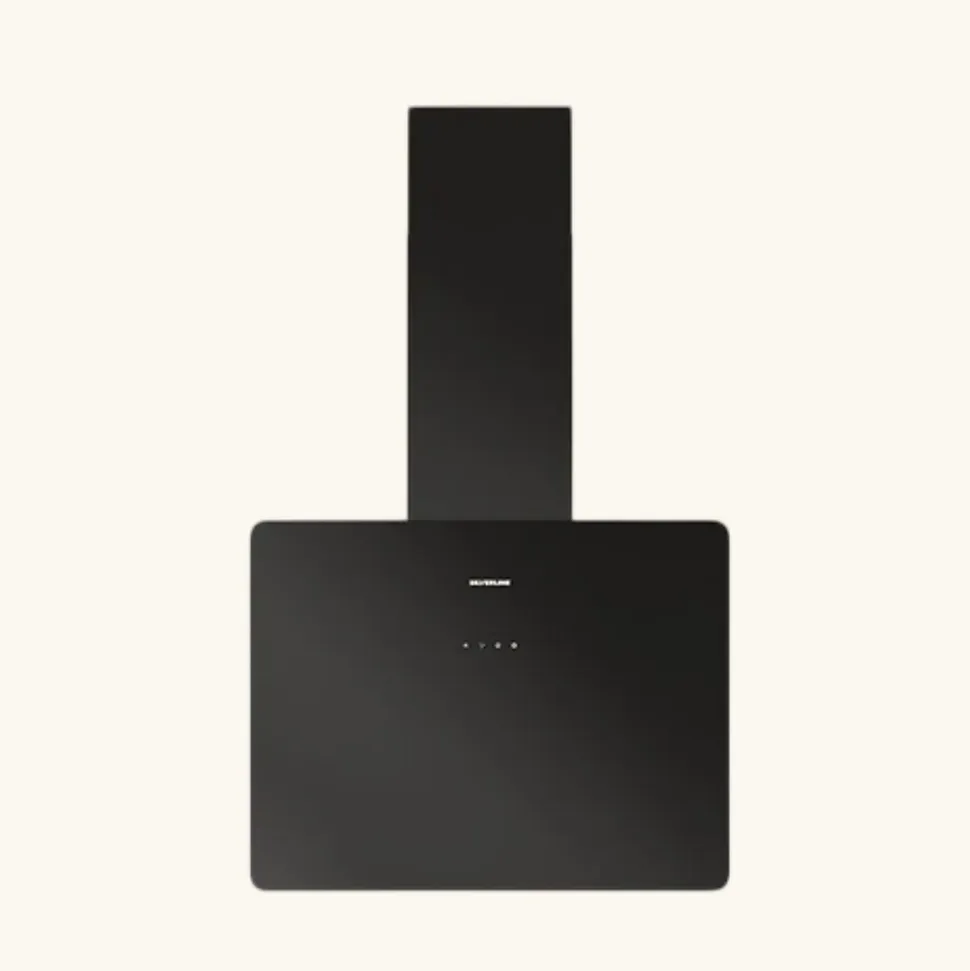 Hotte cuisine murale Silverline PORTO noire 60 cm