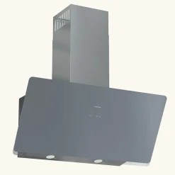 Hotte cuisine murale Silverline ARAE gris 90 cm