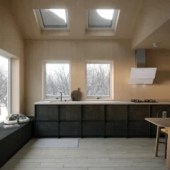 Hotte cuisine murale Silverline FARO blanc 90 cm