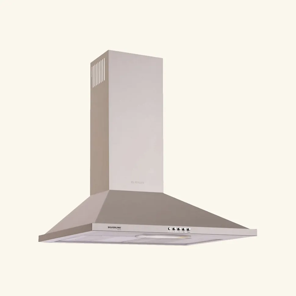 Hotte cuisine murale Silverline TESSY inox 90 cm