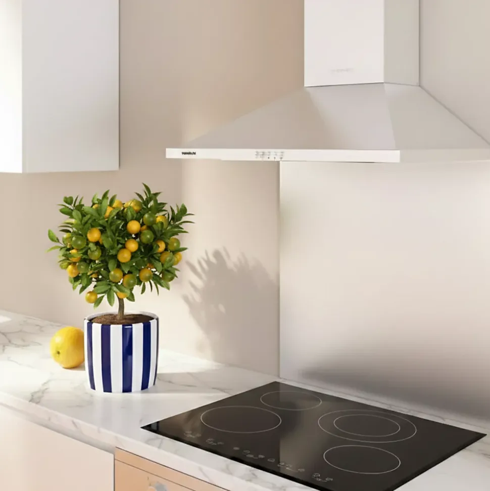 Hotte cuisine murale Silverline TESSY inox 90 cm