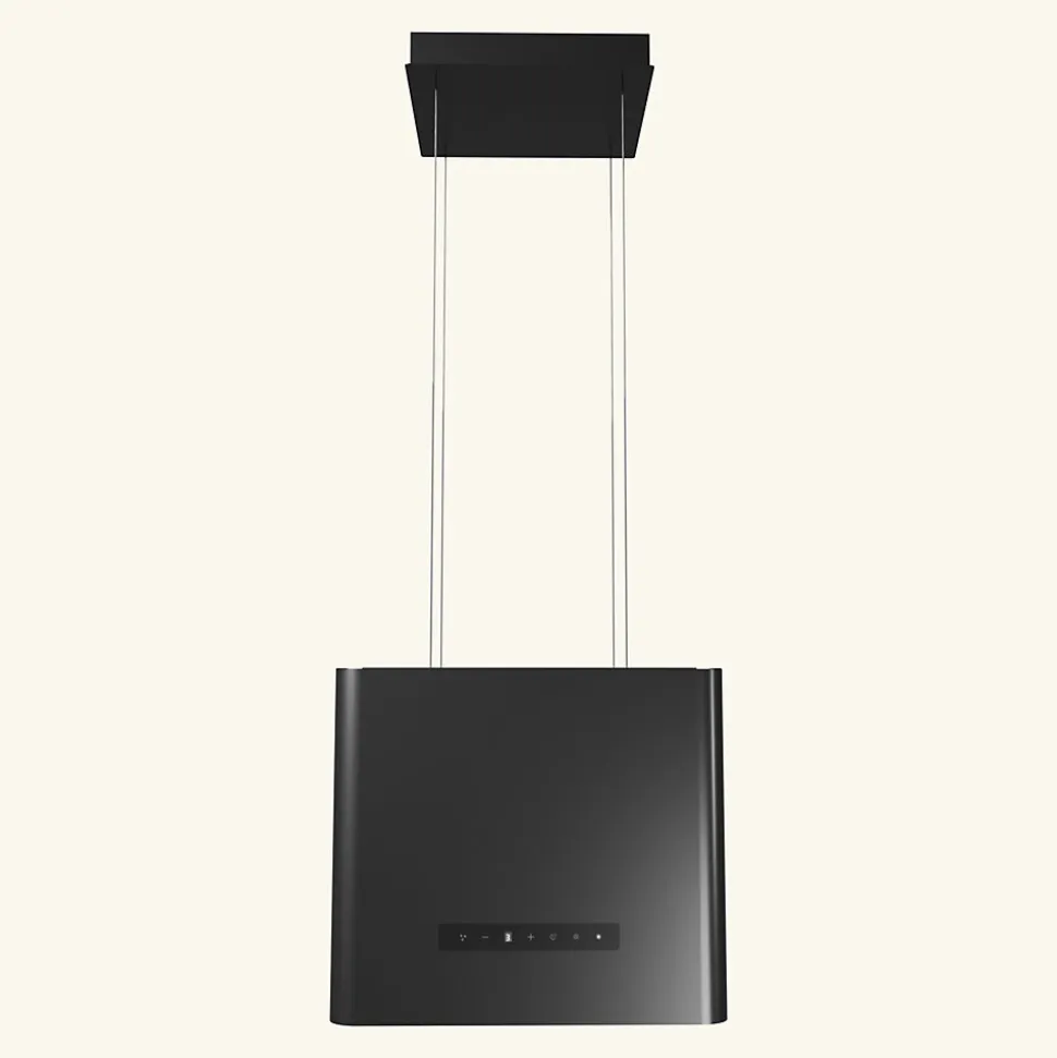 Hotte cuisine Silverline suspendue BRAGA noir 40 cm