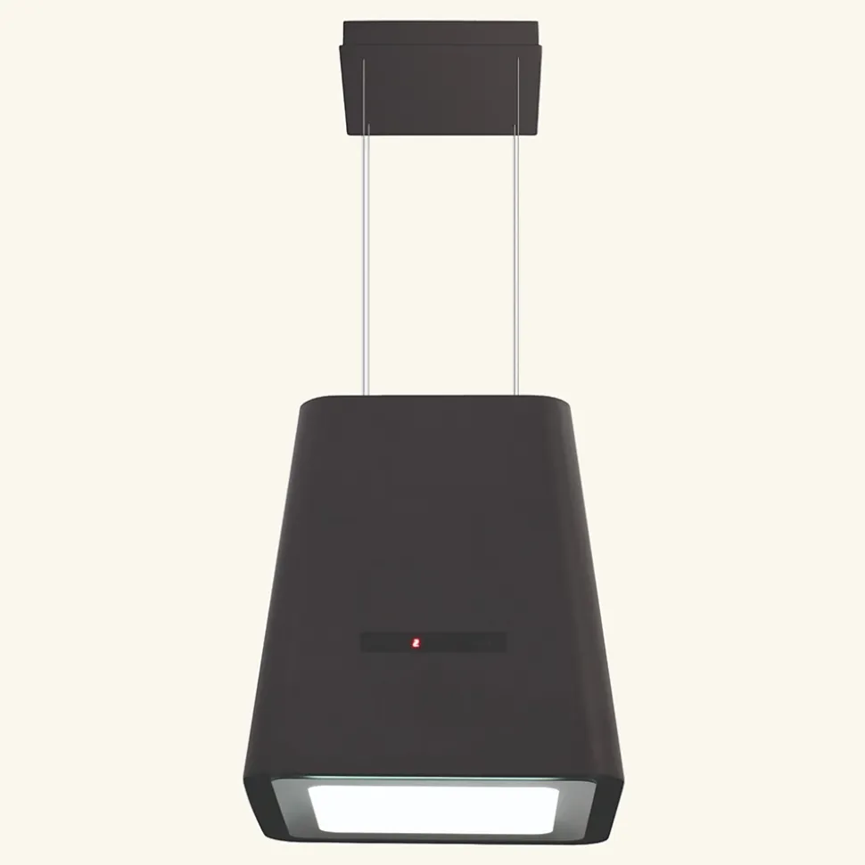 Hotte cuisine Silverline suspendue NEAT noir mat 50 cm