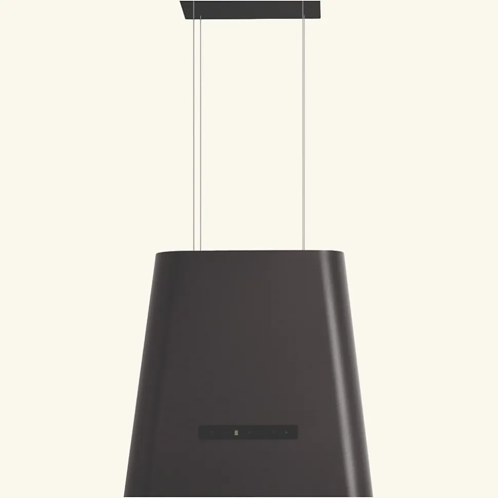 Hotte cuisine Silverline suspendue NEAT noir mat 50 cm