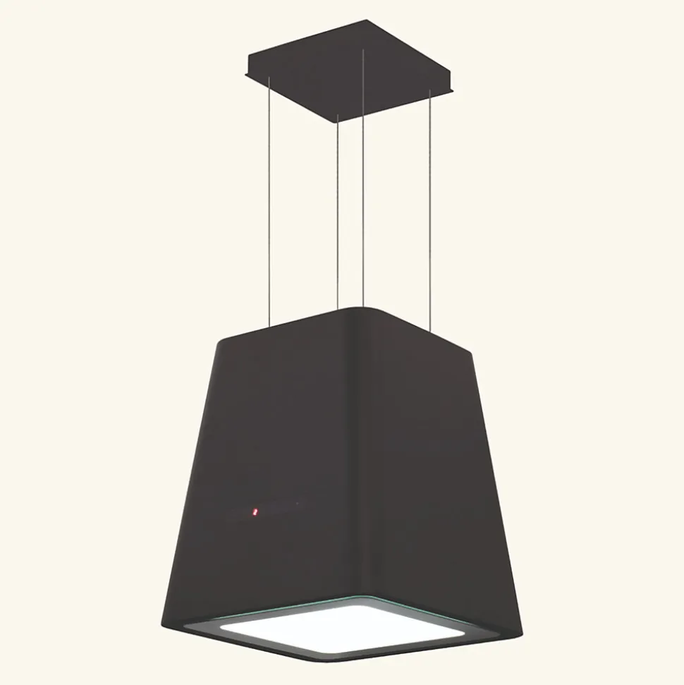 Hotte cuisine Silverline suspendue NEAT noir mat 50 cm