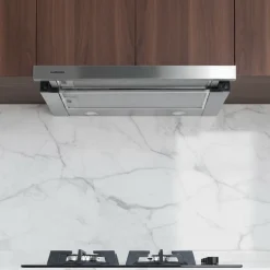 Hotte cuisine Silverline encastrable NUTY inox 60 cm