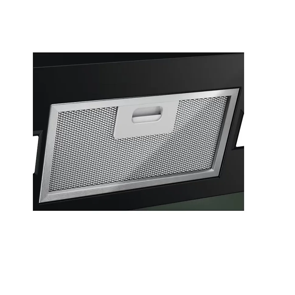 Hotte décorative 90cm 67db 535m3/h noir Electrolux LFV339K