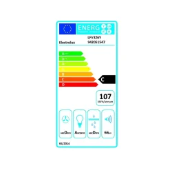 Hotte décorative ELECTROLUX LFV326Y