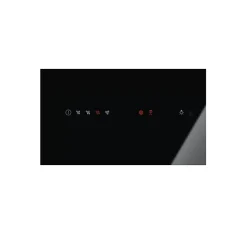 Hotte décorative inclinée 90cm 460m3/h noir Electrolux LFV429K