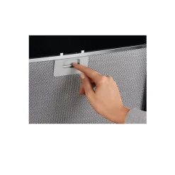 Hotte décorative inclinée 90cm 460m3/h noir Electrolux LFV429K